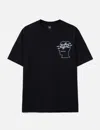 Brain Dead Black Neuro Free Association T-shirt