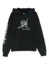 Brain Dead Faded Black Neuro Free Association Sweatshirt In Black