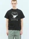 Brain Dead Open Mind T-shirt In Black