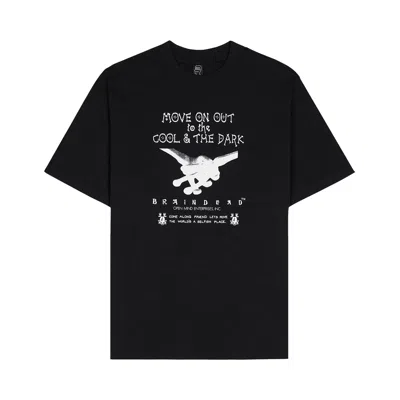 Pre-owned Brain Dead Open Mind T-shirt 'black'