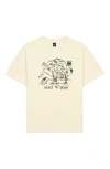 Brain Dead Oracle Cotton Graphic T-shirt In Neutral
