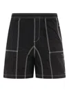 Brain Dead Panelled Contrast-stitch Shorts In Multi