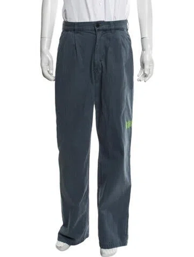 Pre-owned Brain Dead Pants In Blue