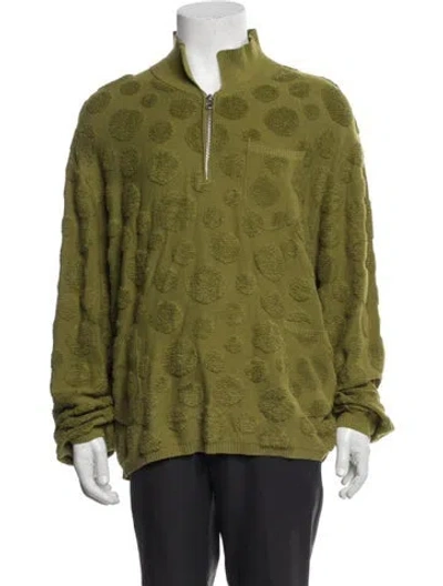Pre-owned Brain Dead Patterned Jacket In Green