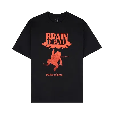 Pre-owned Brain Dead Peace Of Time Tee 'black'