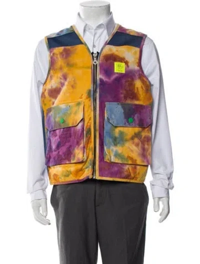 Pre-owned Brain Dead Printed Vest In Multi