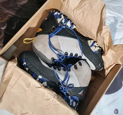 Pre-owned Brain Dead Roa X  Andreas Hiking Boot In Gray