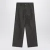 Brain Dead Salt And Pepper Straight-leg Pants In Black