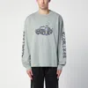 Brain Dead Seagrass-coloured Bio Dog Jersey In Grey