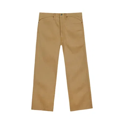 Pre-owned Brain Dead Selvedge Nihon Menpu Bull Denim 'tan' | Men's Size 30