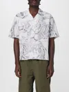 Brain Dead Short Sleeve Shirt With Button