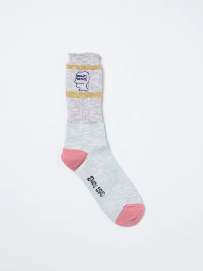 Brain Dead Socks  Men Colour Blue