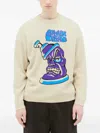 Brain Dead Spray Can Sweater In 中性色