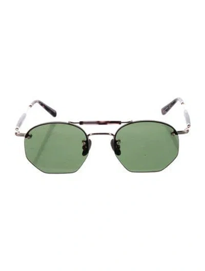 Pre-owned Brain Dead Square Tinted Sunglasses W/ Tags In Gold