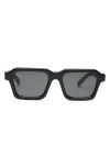Brain Dead Staunton Post Modern Primitive 51mm Rectangular Sunglasses In Black