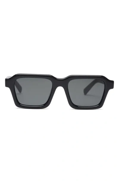 Brain Dead Staunton Post Modern Primitive 51mm Rectangular Sunglasses In Black