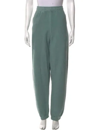 Pre-owned Brain Dead Straight Leg Pants In Green