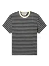 Brain Dead Pruned Knit T-shirt In 黑色