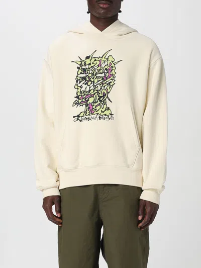 BRAIN DEAD SWEATSHIRT BRAIN DEAD MEN COLOR WHITE,H08598001