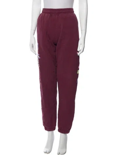 Pre-owned Brain Dead Sweatpants In Pink