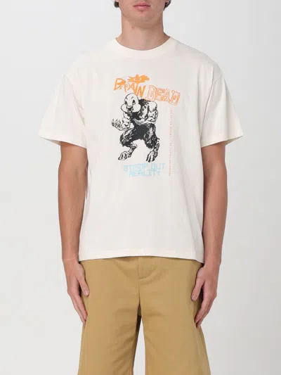 Brain Dead T-shirt  Men Color Beige