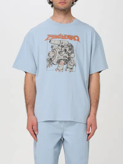 Brain Dead T-shirt  Men Color Blue In 蓝色