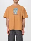 Brain Dead Light Brown Scrambled Head T-shirt