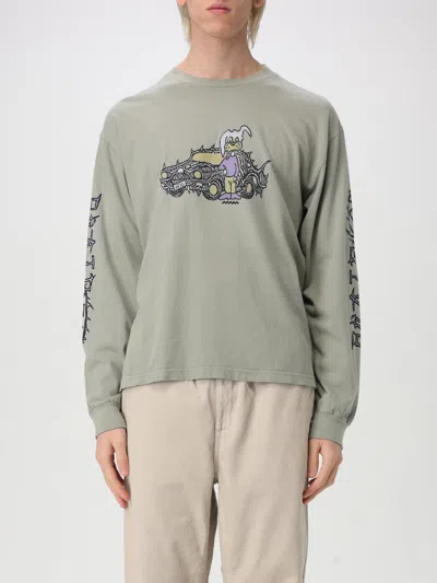 BRAIN DEAD T-SHIRT BRAIN DEAD MEN COLOR GREEN,G41032012