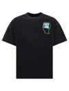 Brain Dead The Now Movement Printed T-shirt In Black