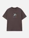 Brain Dead Time Is Nigh T-shirt In Brown