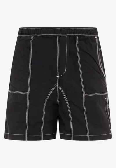 BRAIN DEAD TRIPLE NEEDLE SHORTS