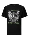 Brain Dead Visions Of The Future T-shirt In Black