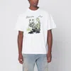 Brain Dead Scrambled Head Graphic T-shirt In White