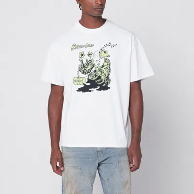 BRAIN DEAD BRAIN DEAD  WHITE NUCLEAR EVOLUTION T-SHIRT