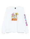 Brain Dead White Cotton Packing Up Shirt In White