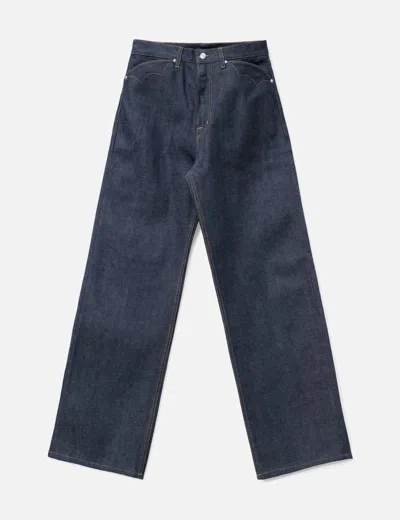 Brain Dead X A.p.c. Type 00 Selvedge Denim Pant - Indigo In Blue