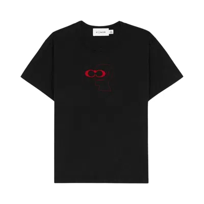 Pre-owned Brain Dead X Coach Logo 90s Fit T-shirt 'black' | Women's Size L
