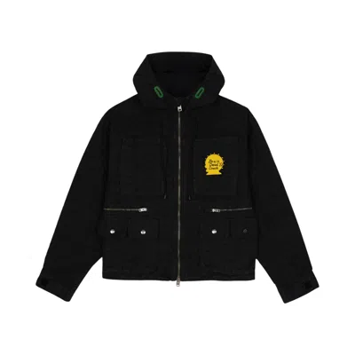 Pre-owned Brain Dead X Coach Nomad Jacket 'black Signature' | Men's Size S