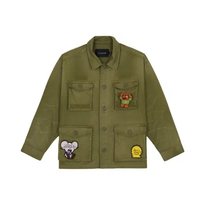 Pre-owned Brain Dead X Coach Surplus Jacket 'green' | Men's Size Xl