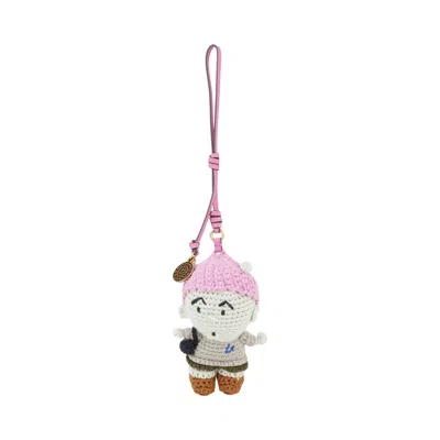 Pre-owned Brain Dead X Coach Xerx Alien Crochet Bag Charm 'multicolor' | Multi-color | Women's Size Onesize