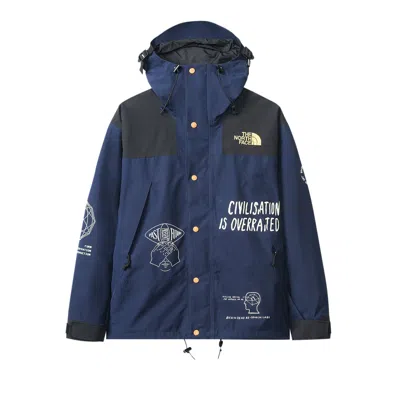 Pre-owned Brain Dead X The North Face Mountain Jacket 'montague Blue'