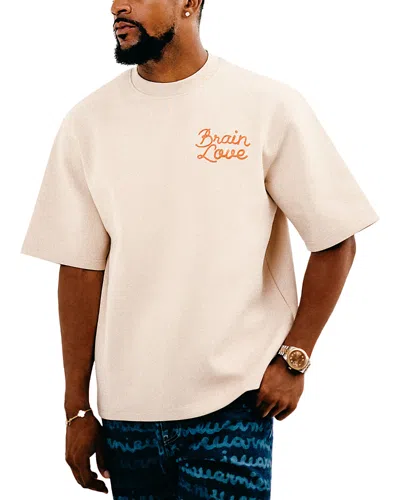 Brain Love Love And Dance T Shirt In Neutral