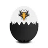 Brainstream Eagle Beepegg Singing And Floating Egg Timer For Boiled Eggs In Black