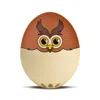 Brainstream Owl Beepegg Singing And Floating Egg Timer For Boiled Eggs In Brown