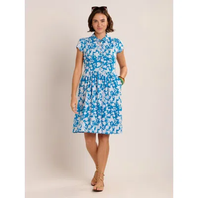 Brakeburn Andriana Dress In Blue
