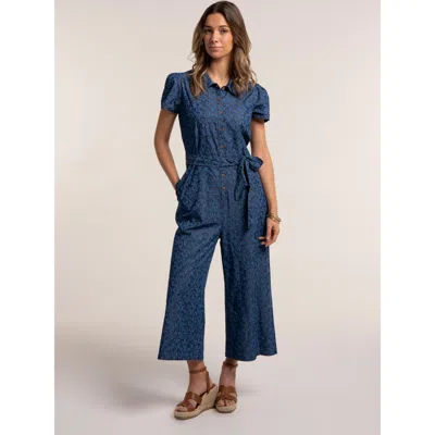 Brakeburn Buzios Jumpsuit In Blue