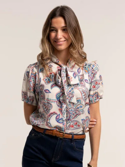 Brakeburn Chae Blouse In Multi