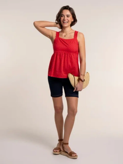 Brakeburn Giovana Blouse In Red
