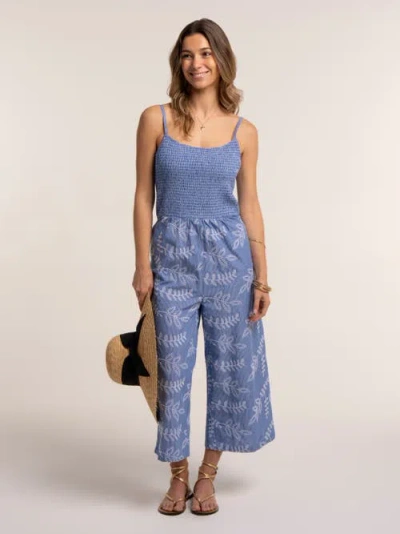 Brakeburn Jeri Jumpsuit In Blue