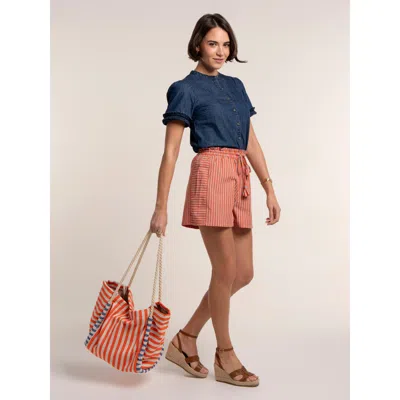 Brakeburn Kalani Beach Short In Coral